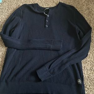 Express button up sweater